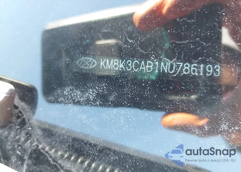 2022 Hyundai Kona Sel from USA, damaged, VIN KM8K3CAB1NU786193